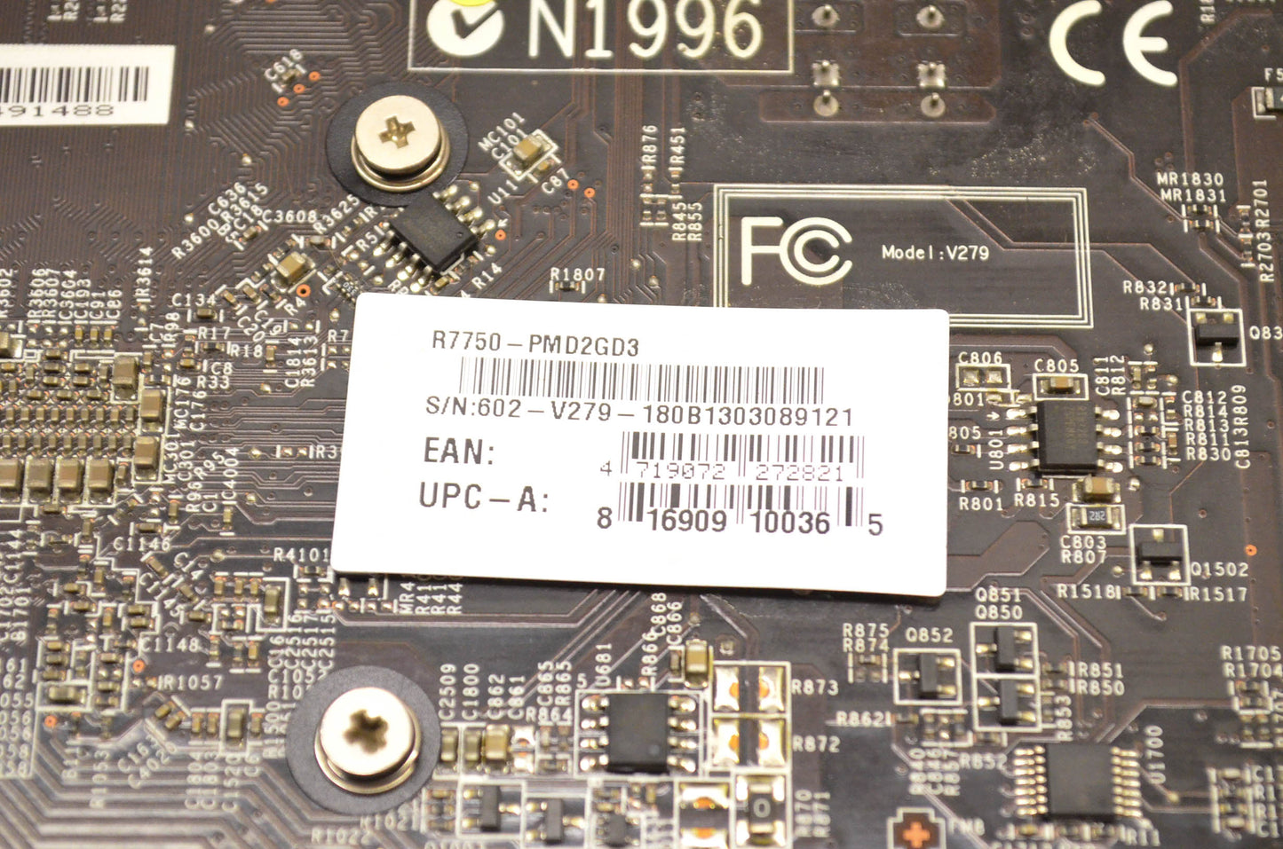 MSI R7750-PMD2GD3 Radeon HD 7750 2GB DDR3 VRAM Video Card