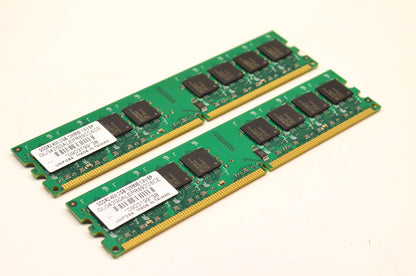 Unifosa GU342G0ALEPR692C6CE 4GB (2x2GB) PC2-6400 800MHz DDR2 RAM Kit