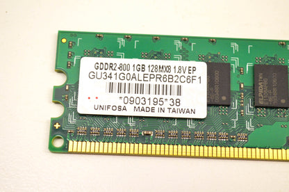 Unifosa GU341G0ALEPR6B2C6F1 1 GB PC2-6400 800MHz DDR2 Ram DIMM