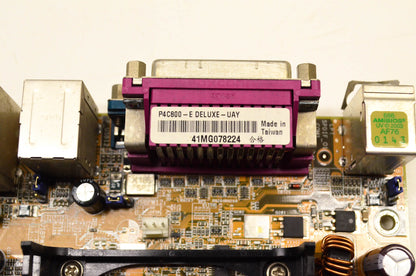 ASUS P4C800-E Deluxe Socket 478 i875P Series Motherboard Intel Pentium 4 3.0GHz
