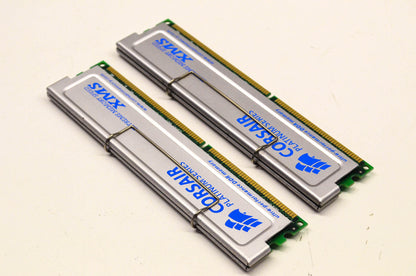 Corsair Platinum PC3200 1GB (2x512MB) CL2 400MHz RAM DDR DIMM Kit