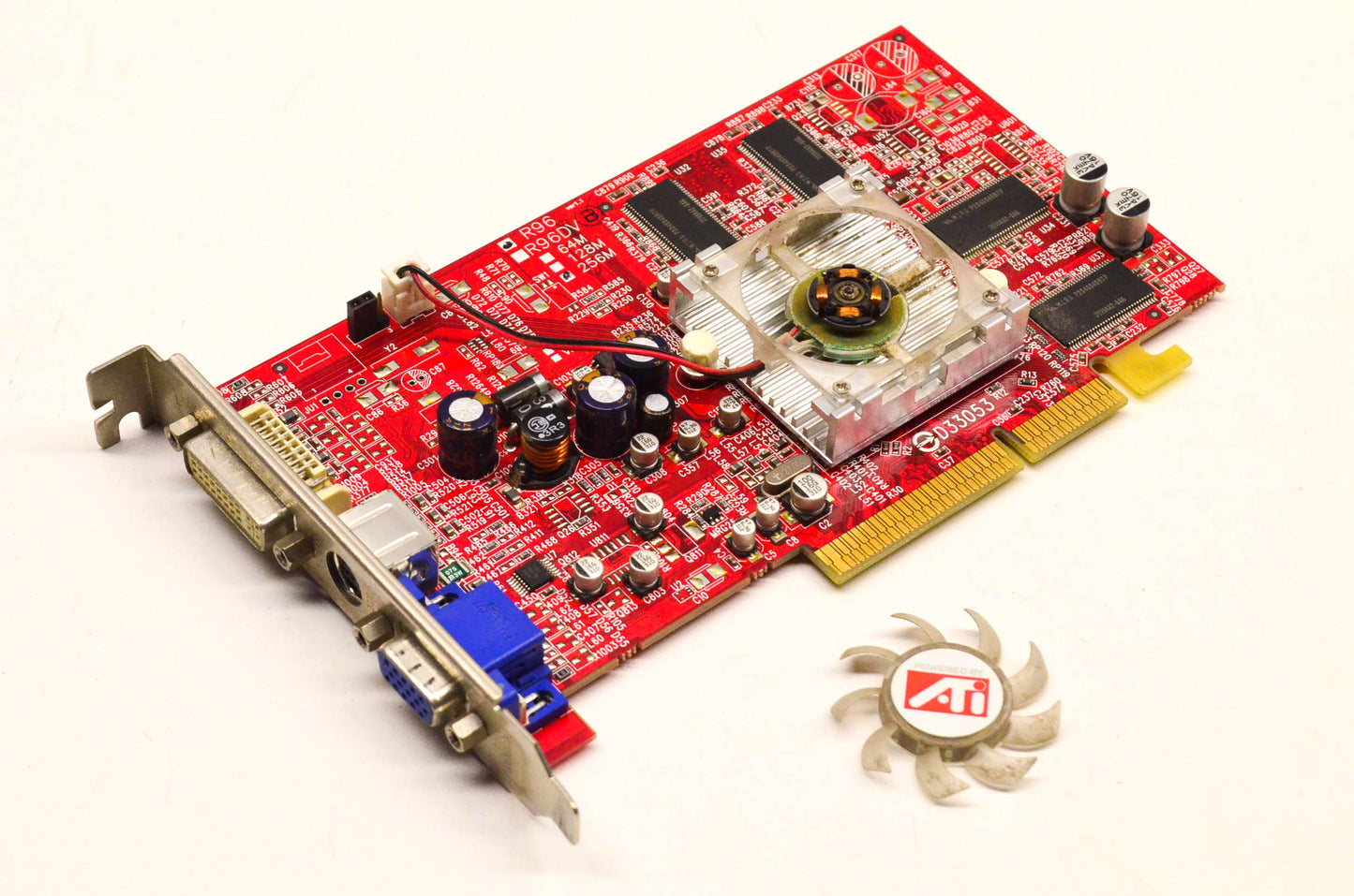 Powercooler R96-D3GN ATI Radeon 9600 Pro R96-D3GN AGP 256MB DDR VRAM Video Card