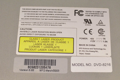 EPO DVD-8216, SC58231205476 DVD-R IDE Drive