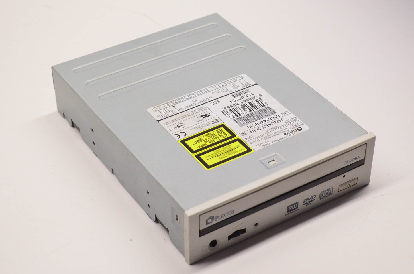Plextor PX-708A, 505884468553 DVD-RW/CD-RW Drive