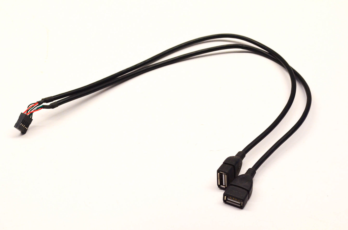 Aftermarket 2725, 28AWG/IP, 28AWG/2C 8-Pin Motherboard to 2 Female USB