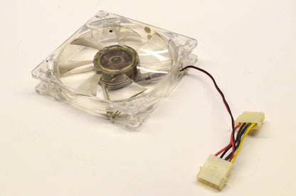 Aftermarket RL4B S12025M Ribbed Blue LED 12 Volt 120mm Molex Fan