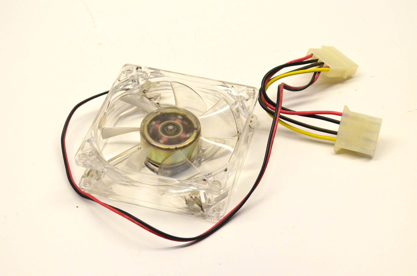 Aftermarket RL4B S08025M Ribbed Blue LED 12 Volt 92mm Molex Fan