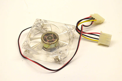 Aftermarket RL4B S08025M Ribbed Blue LED 12 Volt 92mm Molex Fan