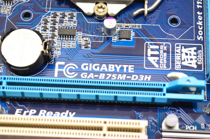 Gigabyte GA-B75M-D3H GA-B75M-D3H mATX Socket LGA1155 Ultra Durable Motherboard