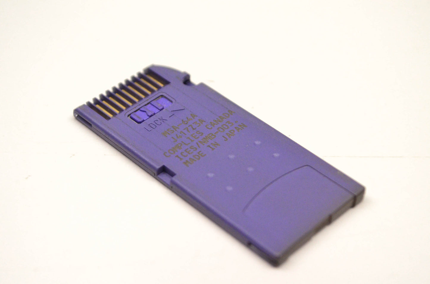 Sony MSA-64A, J417Z3A 64MB Memory Stick