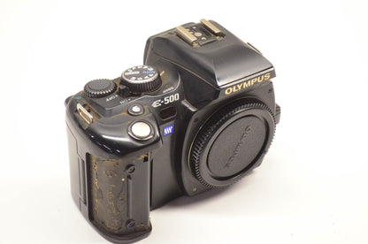 Olympus E-500, A78584421 E500 Digital Camera Body For Parts