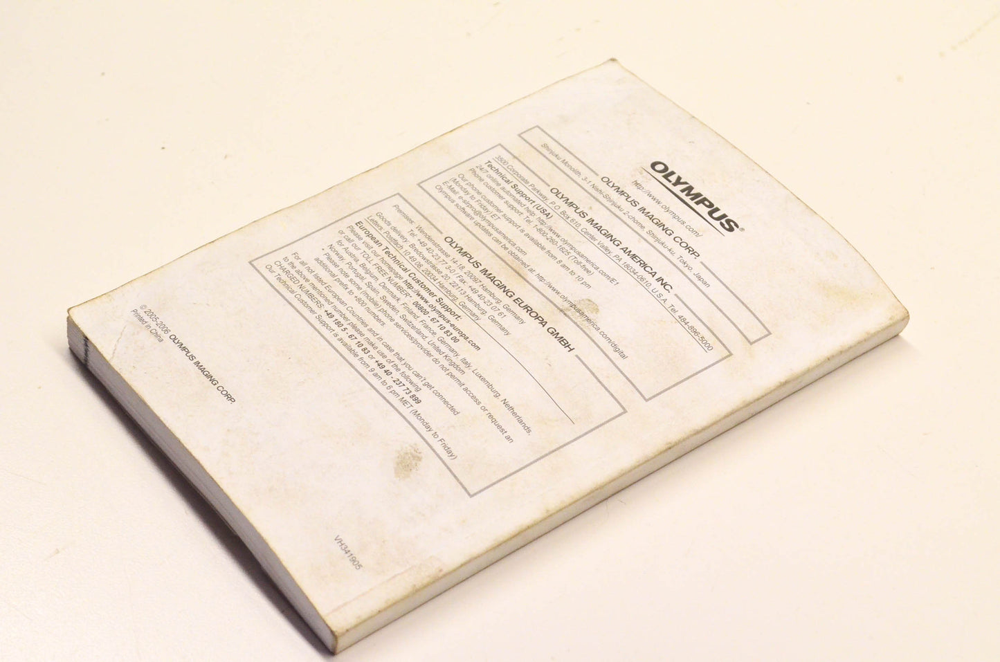 Olympus VH341905 E-500 Digital Advanced Manual