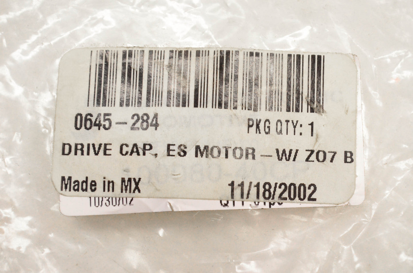 New OEM Arctic Cat 0645-284 Starter End Cap Bushing NOS