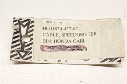 New OEM Honda 44830-437-671 Speedometer Cable NOS