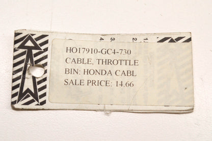 New OEM Honda 17910-GC4-730 Throttle Cable NOS