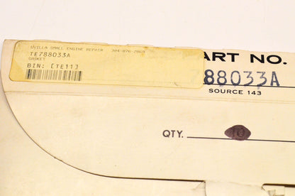 Tecumseh 788033A Transmission Gasket NOS