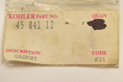 Kohler 45 041 12 Gasket NOS