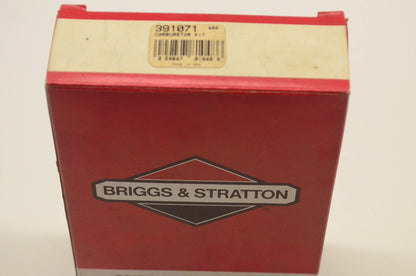 New OEM Briggs & Stratton 391071 Carburetor Kit NOS