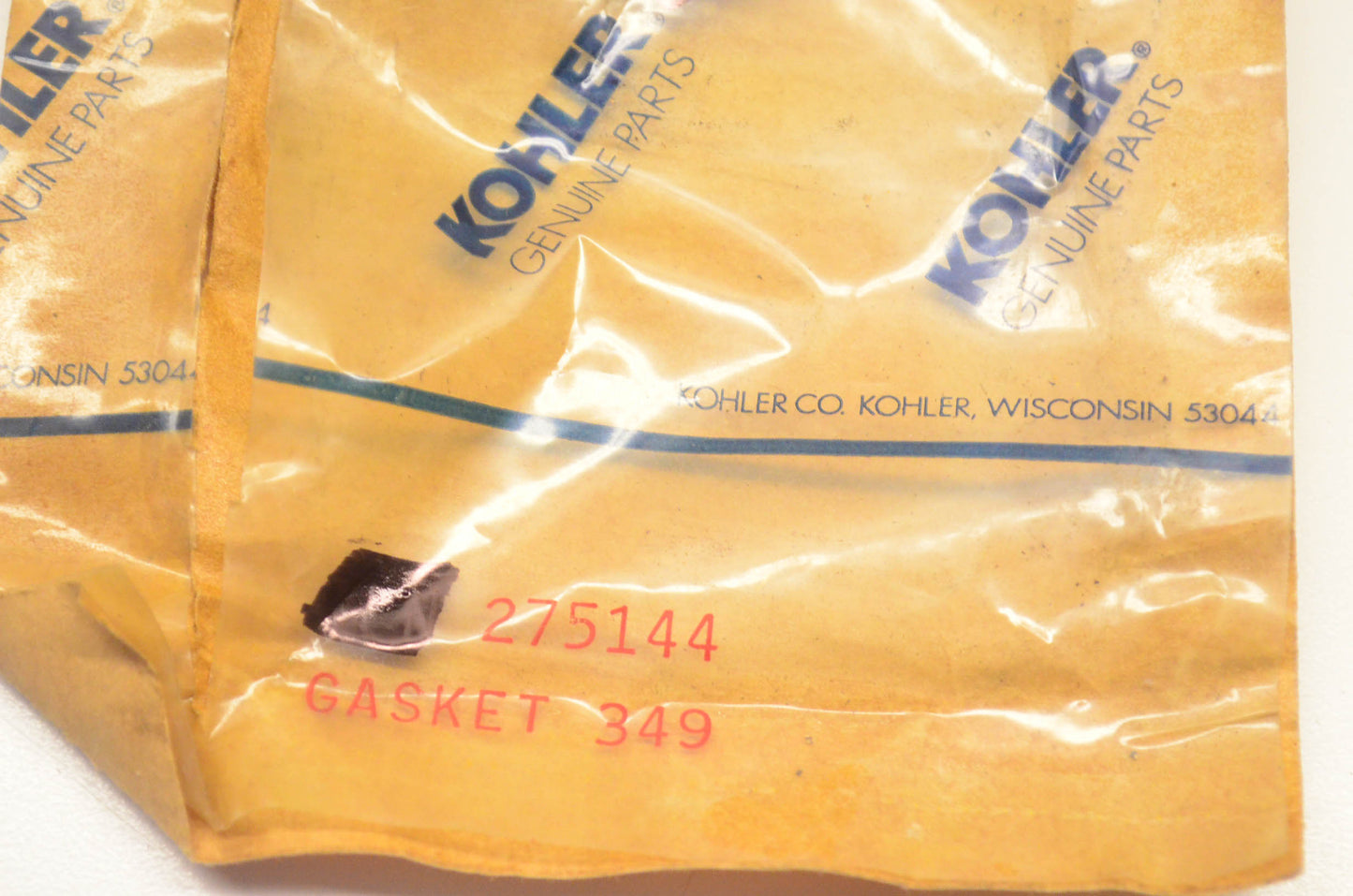 Kohler 275144 Breather Gasket Qty 3 NOS