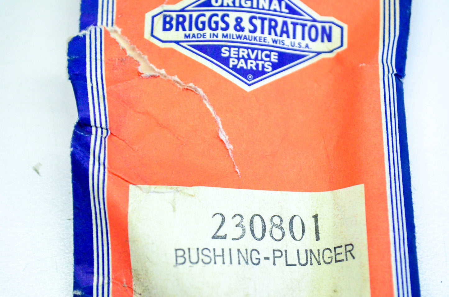 New OEM Briggs & Stratton 230801 Plunger Bushing NOS