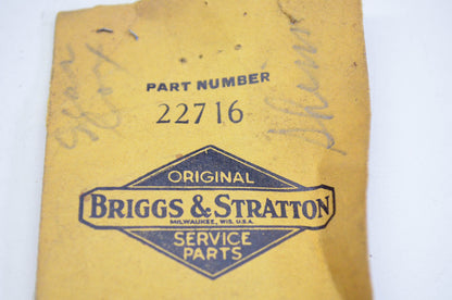 New OEM Briggs & Stratton 22716 Shim .010" Thick NOS