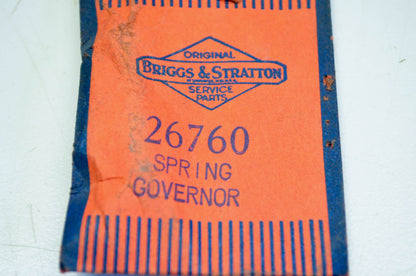 New OEM Briggs & Stratton 26760 Governor Spring NOS
