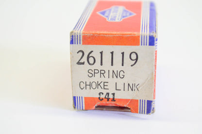 New OEM Briggs & Stratton 261119, 035 Choke Link Spring NOS