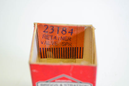 New OEM Briggs & Stratton 23184 Valve Spring Retainer NOS