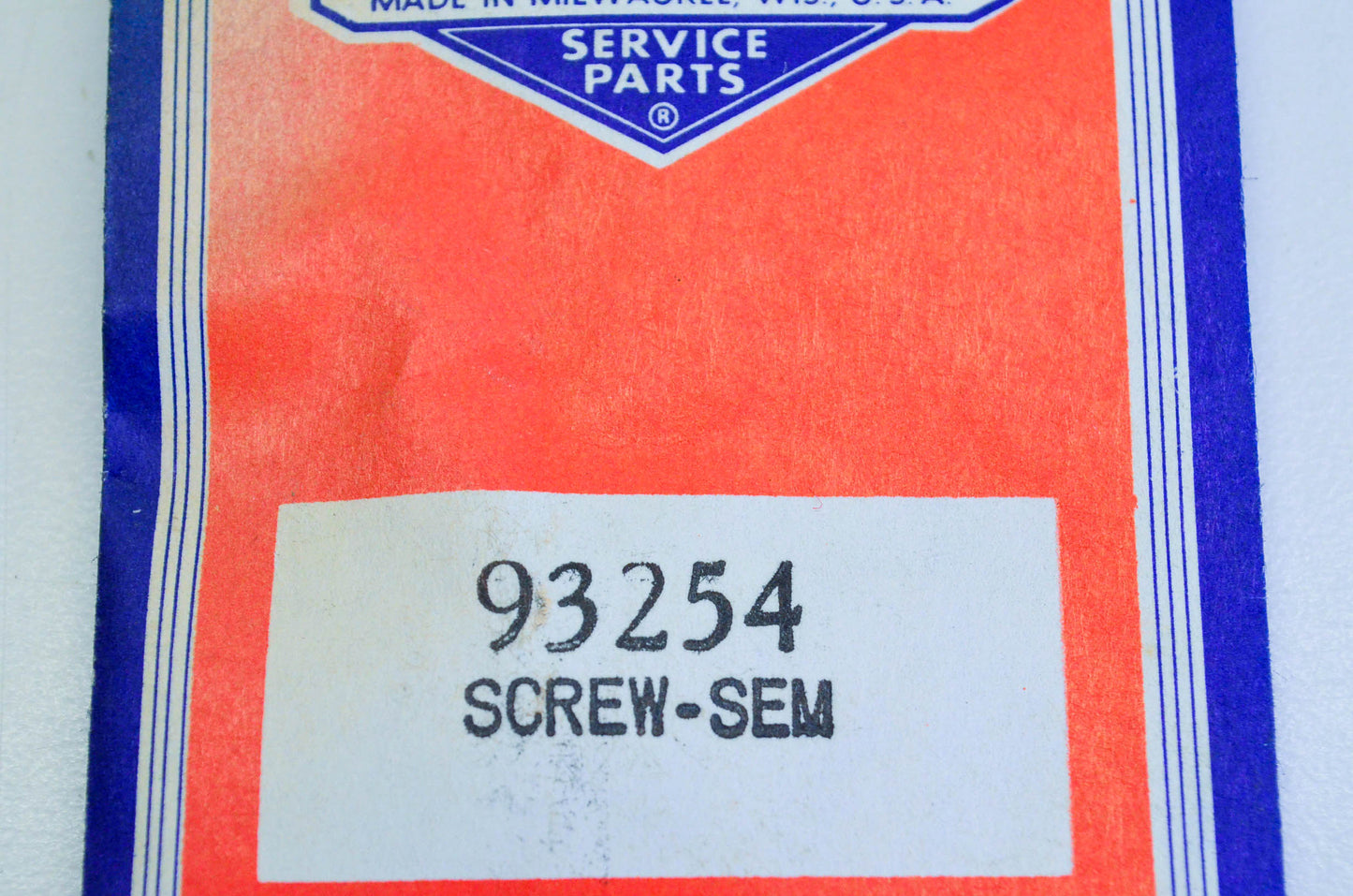 New OEM Briggs & Stratton 93254 Self Tapping Screws Qty 2 NOS