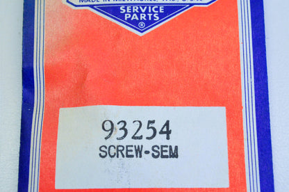 New OEM Briggs & Stratton 93254 Self Tapping Screws Qty 2 NOS