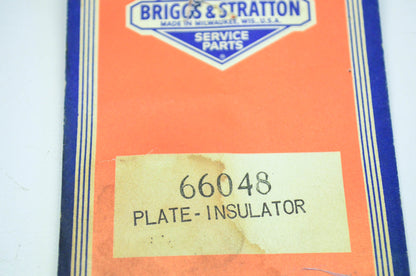 New OEM Briggs & Stratton 66048 Insulator Plate NOS
