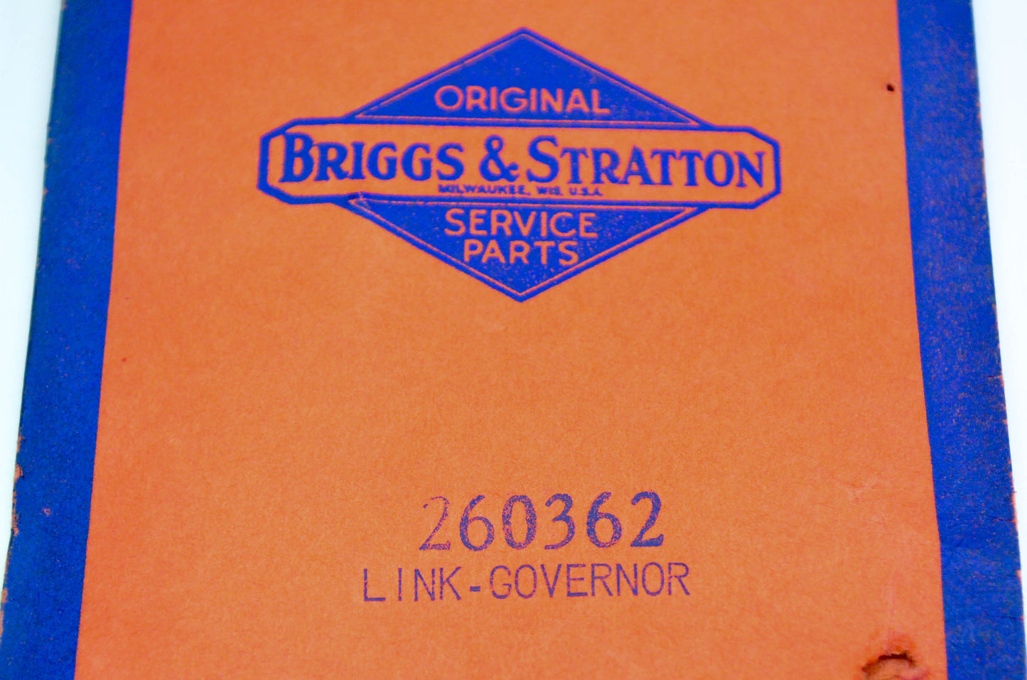 New OEM Briggs & Stratton 260362 Governor Link NOS