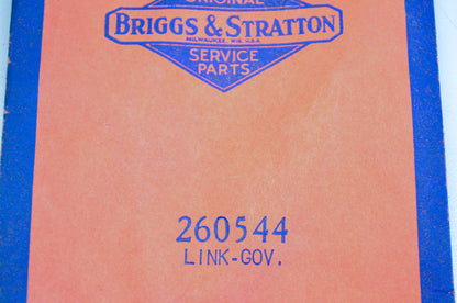 New OEM Briggs & Stratton 260544 Governor Link NOS