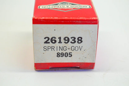 New OEM Briggs & Stratton 261938 Governor Spring NOS