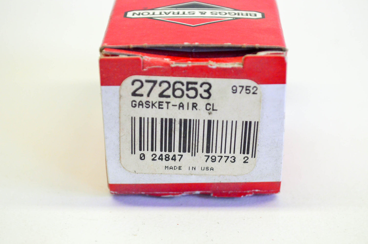 New OEM Briggs & Stratton 272653 Air Cleaner Gasket NOS