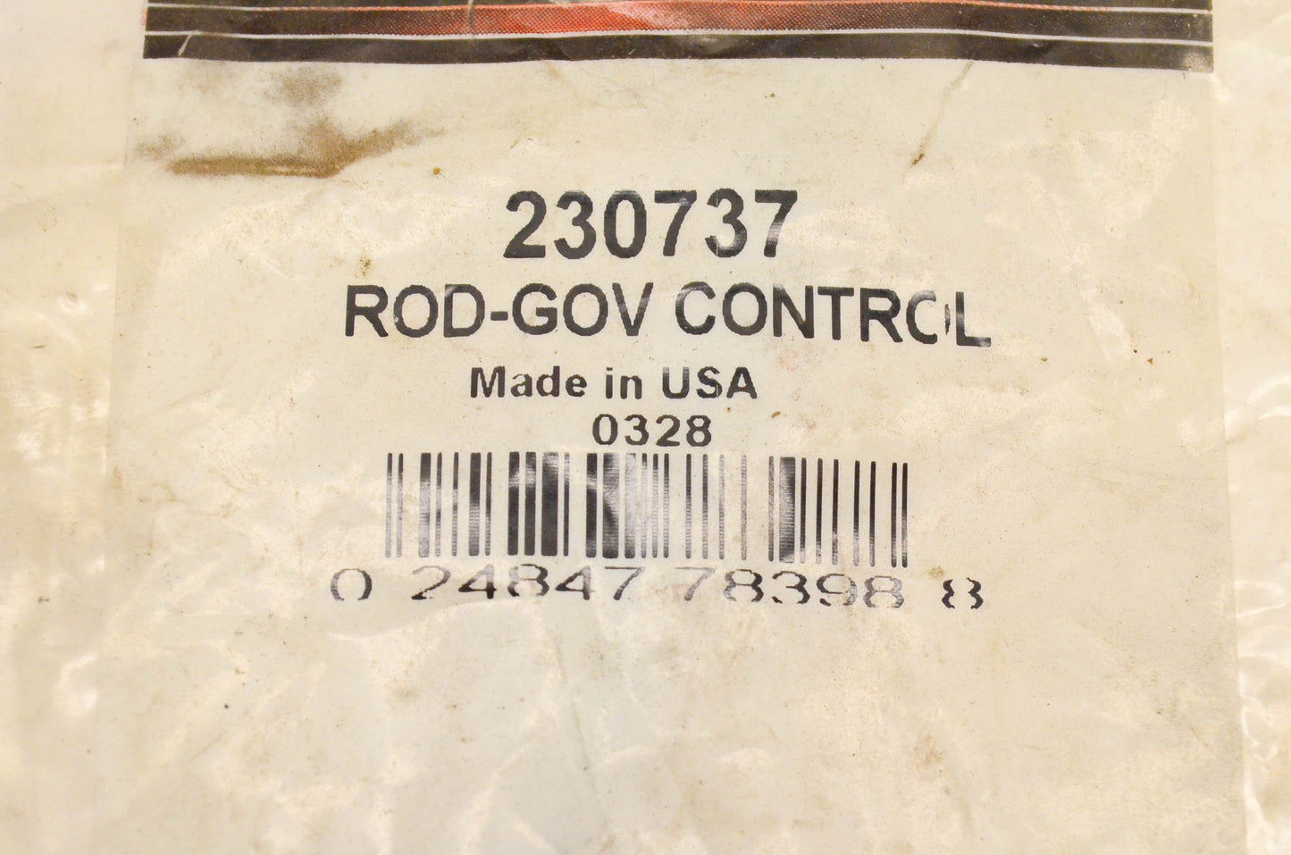 New OEM Briggs & Stratton 230737 Governor Control Rod NOS