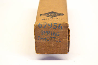 New OEM Briggs & Stratton 67956 Throttle Spring NOS