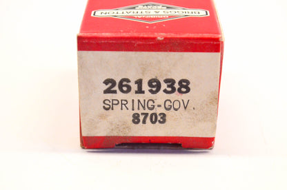 New OEM Briggs & Stratton 261938, 8703 Governor Spring NOS