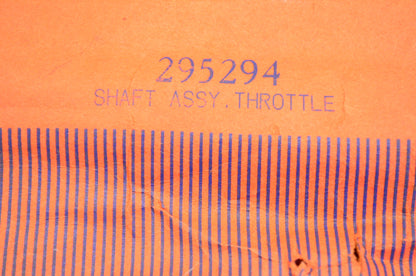 New OEM Briggs & Stratton 295294 Throttle Shaft Assembly NOS