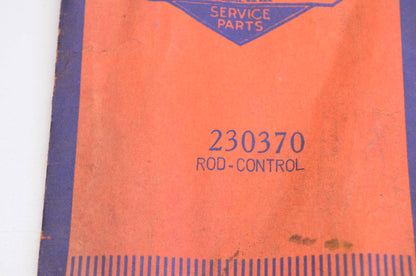 New OEM Briggs & Stratton 230370 Control Rod NOS
