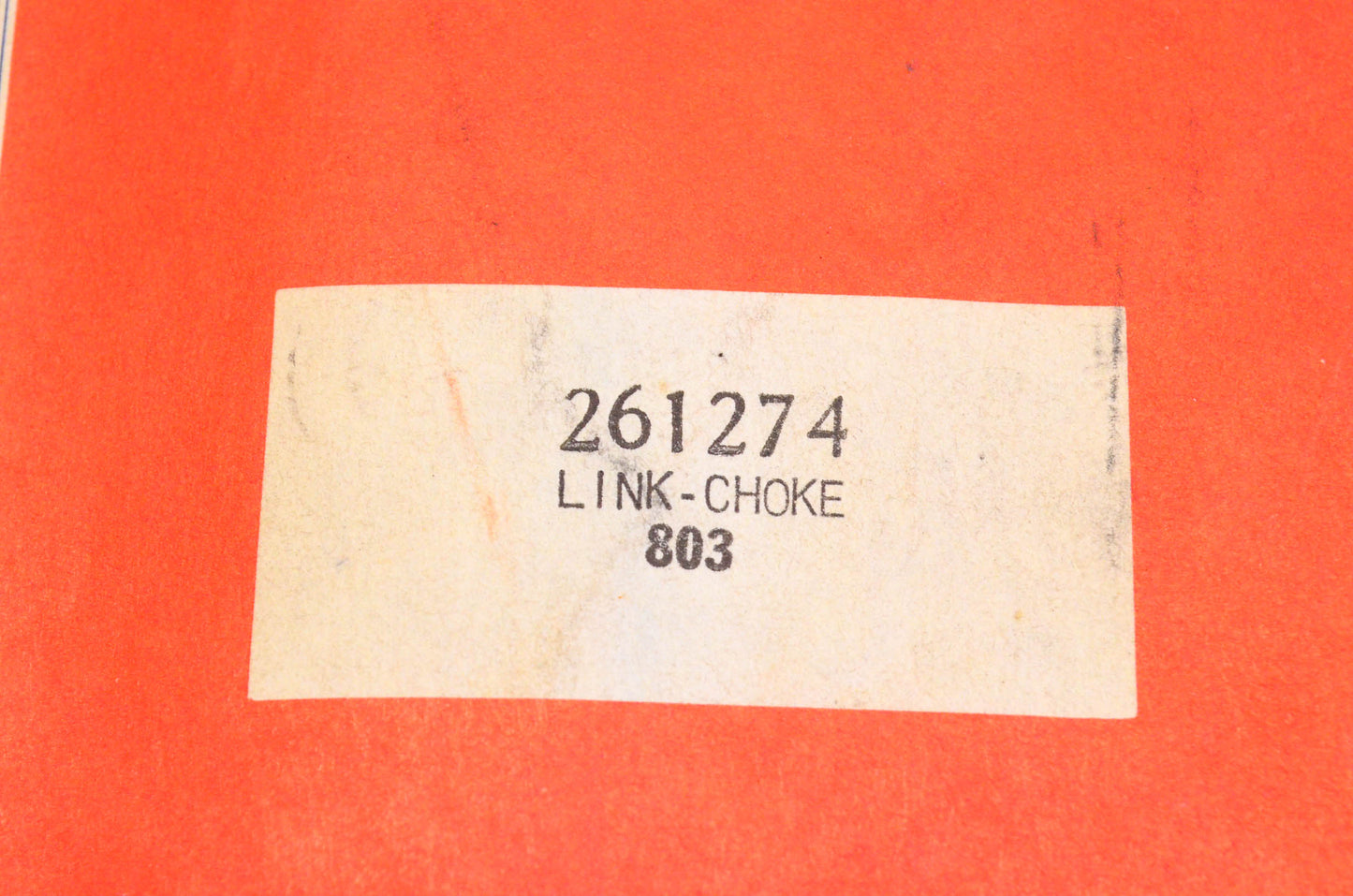 New OEM Briggs & Stratton 261274 Choke Link NOS