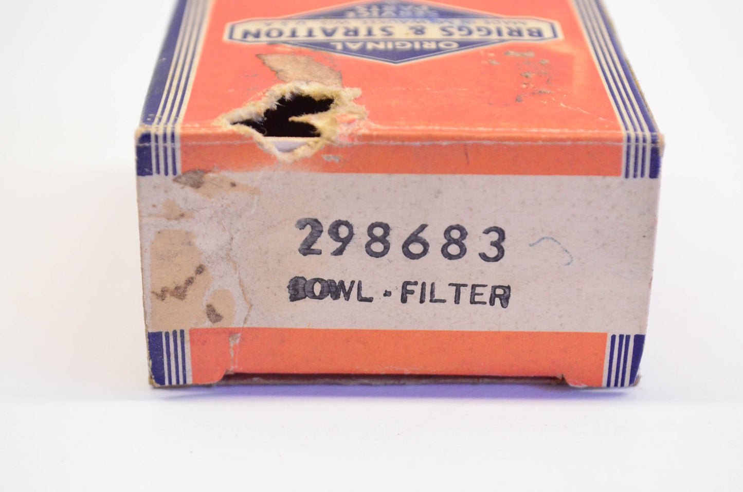 New OEM Briggs & Stratton 298683 Filter Bowl NOS