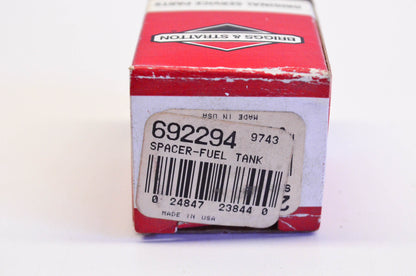 New OEM Briggs & Stratton 692294 Fuel Tank Spacer NOS