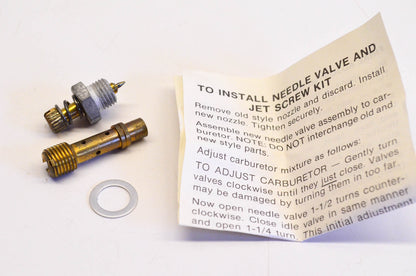 New OEM Briggs & Stratton 396795 Needle Valve Kit NOS