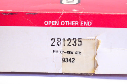 New OEM Briggs & Stratton 281235 Rewind Starter Pulley NOS