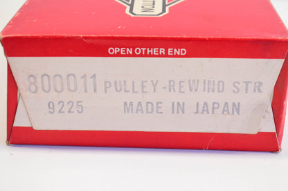 New OEM Briggs & Stratton 800011, 9225 Rewind Starter Pulley NOS