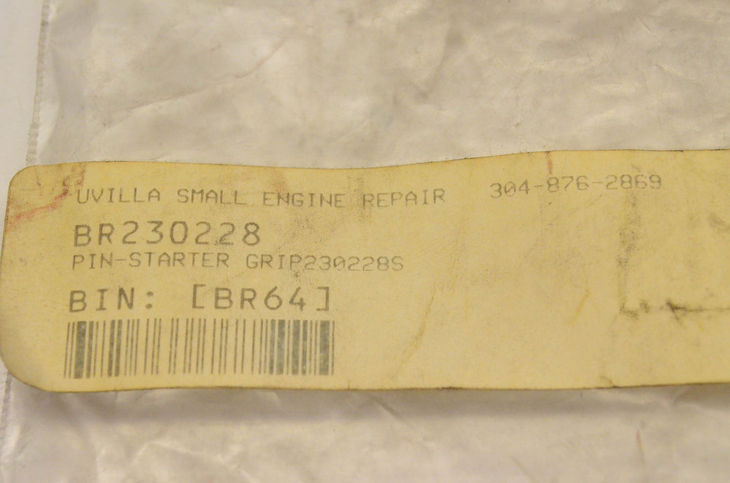 New OEM Briggs & Stratton 230228 Starter Grip Pin Qty 2 NOS