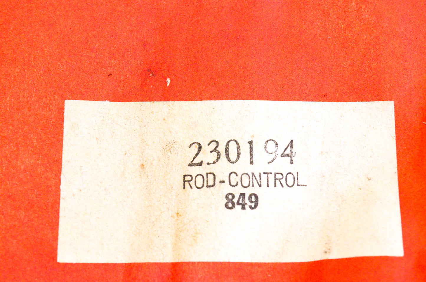 New OEM Briggs & Stratton 230194 Control Rod NOS