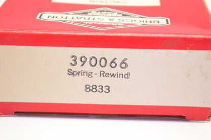 New OEM Briggs & Stratton 390066 Recoil Spring NOS