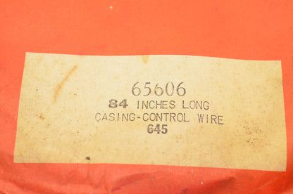 New OEM Briggs & Stratton 65606 84 Inch Long Control Wire Casing NOS